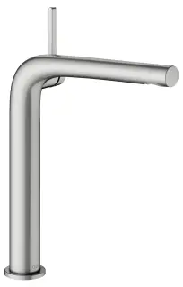 Keuco Edition 400 Смеситель для раковины 240, без д/к и гарнитура, излив 24,1 см, цвет:нерж. сталь 51502 210102