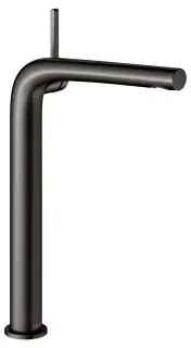 Keuco Edition 400 Смеситель для раковины 290, без д/к и гарнитура, излив 29,1см, цвет:титан черный 51502 350103