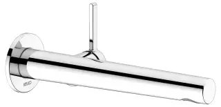 Keuco Edition 400 Смеситель для раковины рычажный, на 1 потреб., излив 24,3 см, встр., цвет: хром 51516 012101