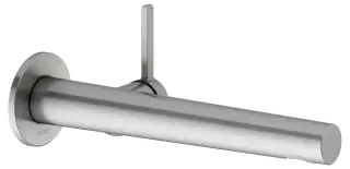 Keuco Edition 400 Смеситель для раковины рычаж., 1 потреб., изл. 24,3см, встр., цвет: нерж. сталь 51516 212101