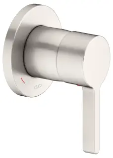 Keuco Edition 400 Смеситель для душа рычажный DN15, встраиваемый, круглая розетка, цвет: никель 51551 050001