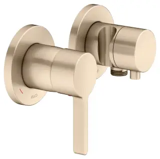 Keuco Edition 400 Смеситель для душа встр., 2 потреб., с держателем и переключателем, цвет: бронза 51551 031221