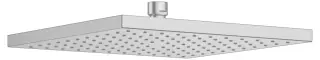 Keuco Brausen und Brausezubehör Верхний душ без кронштейна 25 см, 1 вид струи, цвет: алюминий 53086 170100