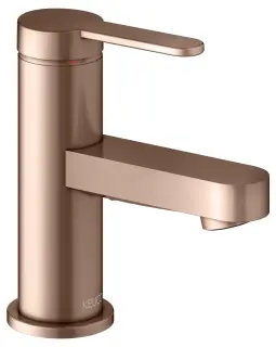 Keuco Ixmo Смеситель для раковины рычажный 60, без д/к и гарнитура для слива, цвет: красное зол. 59504 293100