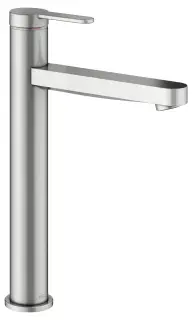 Keuco Ixmo Смеситель для раковины рычаж. 210, без д/к и гарнитура, излив 21,5см, цвет:нерж. сталь 59510 213100