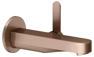 Keuco Ixmo Смеситель для раковины рычажный, 1 потреб., излив 18,1 см, встр., цвет: красное зол. 59516 290301