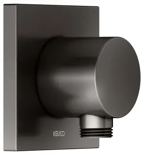 Keuco Ixmo Шланговое подключение DN15, квадратная розетка, цвет: титан черный 59547 350002