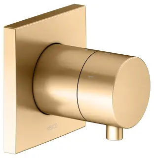 Keuco Ixmo Запорный вентиль с переключателем на 3 потребителя DN15, цвет: латунь 59549 251002