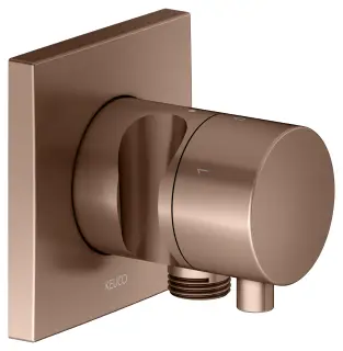 Keuco Ixmo Запорный вентиль с переключателем на 3 потреб. DN15 и держ. лейки, цвет: красное золото 59549 291202