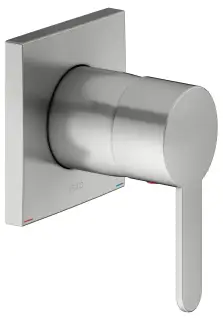 Keuco Ixmo Смеситель для душа рычажный DN15, встраиваемый, квадратная розетка, цвет: нерж. сталь 59551 210302