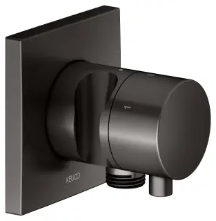 Keuco Ixmo Запорный вентиль с переключателем на 3 потреб. DN15 и держ. лейки, цвет: титан черный 59549 351202