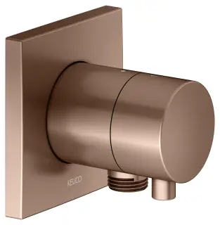 Keuco Ixmo Вентиль-переключатель на 2 потреб. DN15, внеш. часть, с выводом шланга, цвет:красное зол. 59556 291102