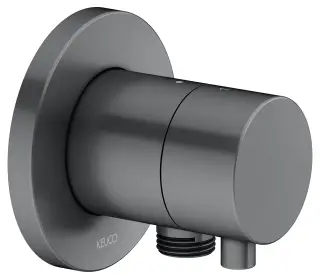 Keuco Ixmo Вентиль-переключатель на 2 потреб. DN15, внеш. часть, с выводом шланга, цвет:хром черный 59556 131101