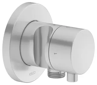 Keuco Ixmo Запорный вентиль с переключателем на 2 потреб. DN15 и держателем лейки, цвет:алюминий 59557 171201