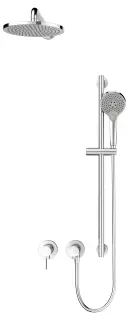 Keuco Ixmo Sets Душевой комплект: рычажный встр. смеситель, без излива, шланг, штанга, цвет: хром 59651 010501