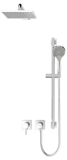 Keuco Ixmo Sets Душевой комплект: рычажный встр. смеситель, без излива, шланг, ручной душ, цвет:хром 59651 010602