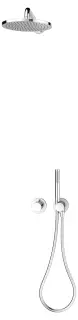 Keuco Ixmo Sets Душевой комплект: термостатический встраив. смеситель, без излива, шланг, цвет: хром 59653 010701