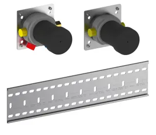 Keuco Armaturenzubehör Встраиваемый блок для смесителя на 2 потребителя 59951 002170