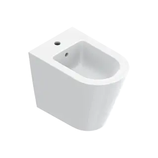 Catalano Zero Биде приставное 35x55 см, 1 отв., с переливом, покр. Cataglaze, цвет: белый глянцевый 0119551001