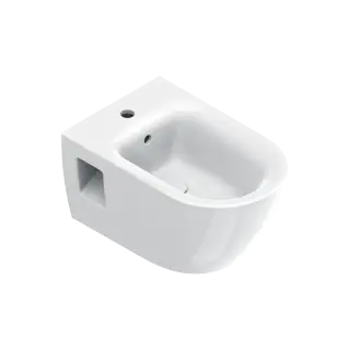 Catalano Sfera Биде подвесное 35x55 см, 1 отв с переливом, покрытие Cataglaze, цвет: белый глянцевый 0518651001