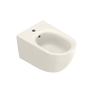 Catalano Sfera Биде подвесное 35x55 см, 1 отв., с переливом, покрытие Cataglaze, цвет: lino матовый 0518551030