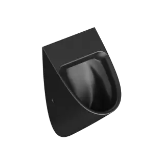 Catalano Comfort Писсуар подвесной со скрытым подводом воды покрытие Cataglaze, цвет: черный матовый 0932540022