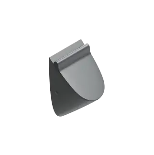 Catalano Comfort Писсуар подвесной со скрытым подводом воды покрытие Cataglaze, цвет: черный матовый 0932541022