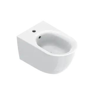 Catalano Sfera Биде подвесное 35x55 см, 1 отв с переливом, покрытие Cataglaze, цвет: белый глянцевый 0518551001