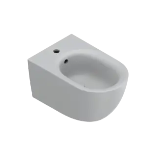 Catalano Sfera Биде подвесное 35x55 см, 1 отв, с переливом, покрытие Cataglaze, цвет: цемент матовый 0518551023