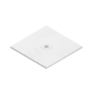 Catalano H3 Solid Поддон для душа 80x80x3h см, цвет: белый матовый 7140880021