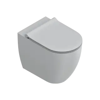 Catalano Sfera Унитаз приставной безободковый 35x55 см смыв торнадо, Cataglaze, цвет: цемент матовый 0514550023