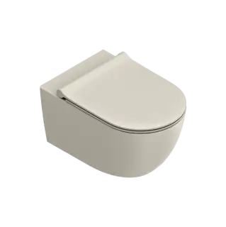 Catalano Sfera Унитаз подвесной безободковый 35x55 см, смыв торнадо, Cataglaze, цвет: sabbia матовый 0511550029