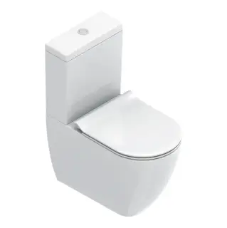 Catalano Sfera Чаша для унитаза моноблок безобод. 36x63 см смыв торнадо Cataglaze цвет: белый глянц. 0515630001