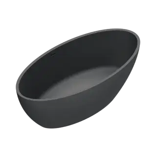 Catalano Vasca Ванна отдельностоящая 165x80 см, цвет: черный матовый 7239010022