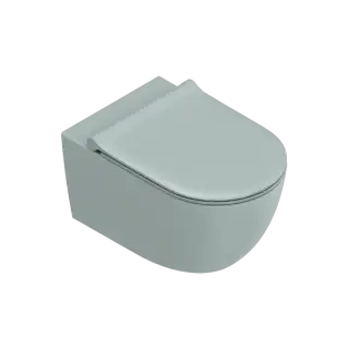 Catalano Sfera Унитаз подвесной безободковый 35x55 см, смыв торнадо, Cataglaze, цвет: acqua матовый 0511550028