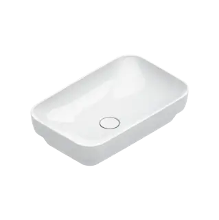 Catalano Green Раковина встраиваемая сверху 60x38 см, без перелива, Cataglaze, цвет: белый глянцевый 0424600001