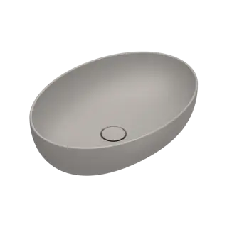 Catalano Sfera Раковина чаша 60x42x16h см, без перелива, покрытие Cataglaze, цвет: tortora матовый 0522600032