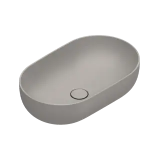 Catalano Sfera Раковина чаша 60x37x16h см, без перелива, покрытие Cataglaze, цвет: tortora матовый 0522610032