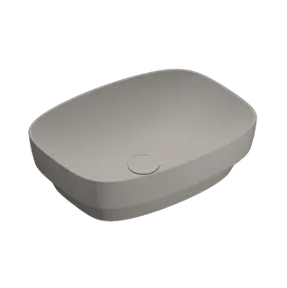 Catalano Alvea Раковина встраиваемая сверху 50x38 см, без перелива, Cataglaze, цвет: tortora матовый 0624500032