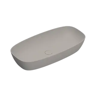 Catalano Alvea Раковина чаша 80x40x14h см, без перелива, покрытие Cataglaze, цвет: tortora матовый 0622800032