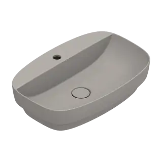 Catalano Alvea Раковина встраиваемая сверху 60x40 см 1 отв без перелива Cataglaze цвет: tortora мат. 0625601032