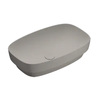 Catalano Alvea Раковина встраиваемая сверху 60x38 см, без перелива, Cataglaze, цвет: tortora матовый 0624600032