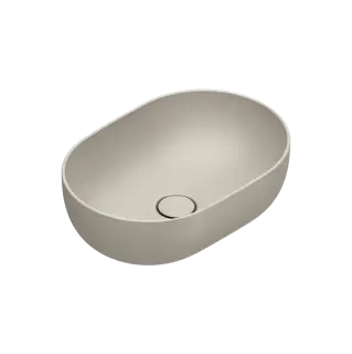 Catalano Sfera Раковина чаша 50x35x16h см, без перелива, покрытие Cataglaze, цвет: sabbia матовый 0522500029