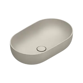 Catalano Sfera Раковина чаша 60x37x16h см, без перелива, покрытие Cataglaze, цвет: sabbia матовый 0522610029