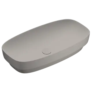 Catalano Alvea Раковина встраиваемая сверху 75x40 см, без перелива, Cataglaze, цвет: tortora матовый 0624750032