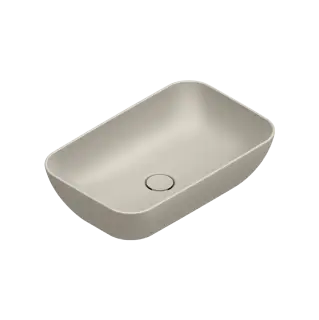 Catalano Green Раковина чаша 60x38x15h см, без перелива, покрытие Cataglaze, цвет: sabbia матовый 0422610029