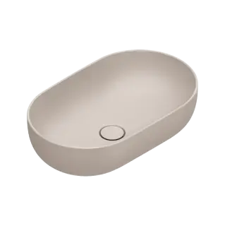 Catalano Sfera Раковина чаша 60x37x16h см, без перелива, покрытие Cataglaze, цвет: seta матовый 0522610031