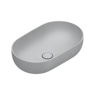 Catalano Sfera Раковина чаша 60x37x16h см, без перелива, покрытие Cataglaze, цвет: цемент матовый 0522610023