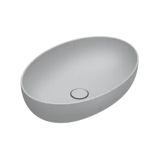 Catalano Sfera Раковина чаша 60x42x16h см, без перелива, покрытие Cataglaze, цвет: цемент матовый 0522600023