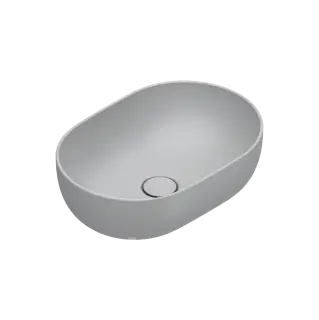 Catalano Sfera Раковина чаша 50x35x16h см, без перелива, покрытие Cataglaze, цвет: цемент матовый 0522500023